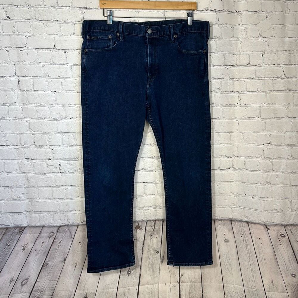 Polo Ralph Lauren Jeans W38 x L30 Men Prospect Straight 165/98C Dark Wash